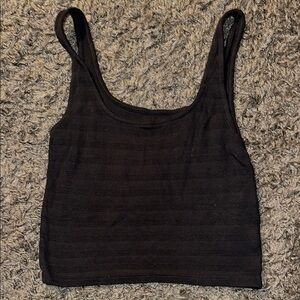 American Eagle Black Tank